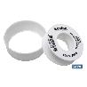 ROLLO 12 MTS CINTA PTFE DE 12MM X 0,076MM   CAJA 10 UNID.