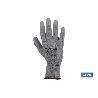 BLISTER G. 100% POLIEST.  IMPREG. PU GRIS T-9 BL   CAJA 12 UNID.