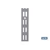 PACK 2 CREMALLERAS PARED P/ESTANTERIAS 24X03X1080MM