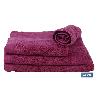 TOALLA DUCHA PÚRPURA GR.580/M2 MODELO MAR ROJO 70X140CM