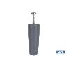 TOPE PERSIANA 60 MM GRIS CON TORNILLO M-6 VENTA UNITARIA