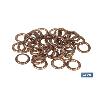 ARANDELA DE COBRE PARA TAPON CARTER 12X17   CAJA 100 UNID.