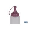 BOTELLA ACEITERA MODELO ALBAHACA  250 ML ROSA PALO 5X20CM VENTA UNITARIA