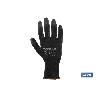BLISTER G. 100% POLIEST. IMPREG. PU NEGRO T-8   CAJA 12 UNID.