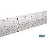 ROLLO MANTEL ANTIMANCHAS 1,40 X 25M 50% ALG/50% PVC.PUNTOS