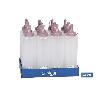 BOTELLA ACEITERA MODELO ALBAHACA  250 ML ROSA PALO 5X20CM VENTA UNITARIA