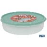 FIAMBRERA TORTILLA REDONDA VERDE  24.5X6.5CM VENTA UNITARIA