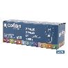 LÁMPARA COFAN 2 POLOS AMBAR DESCENTRADA P21/5W (BAZ15D) 12V VENTA UNITARIA