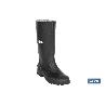 BOTA ALTA DE AGUA PVC NEGRA TALLA 39