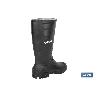 BOTA ALTA DE AGUA PVC NEGRA TALLA 46