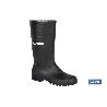 BOTA ALTA DE AGUA PVC NEGRA TALLA 37