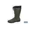 BOTA AGUA FORRO POLAR VERDE/NEGRA TALLA 40