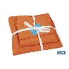 JUEGO DE 3 TOALLAS NARANJA 580 G/M2  GAMA AMANECER 30X50  50X100  70X140 CM