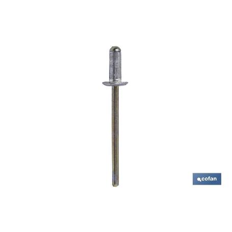 REMACHE ALUMINIO MULTIGRIP 4,8 X 14 MM   CAJA 500 UNID.