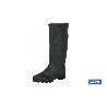 BOTA ALTA DE AGUA PVC VERDE TALLA 44