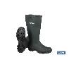 BOTA ALTA DE AGUA PVC VERDE TALLA 41