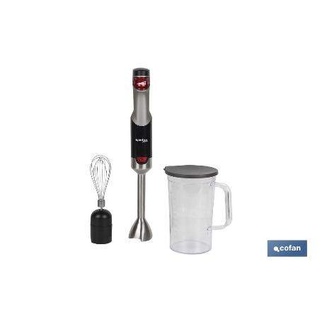 BATIDORA DE MANO 800W CON VARILLA VASO MEZCLADOR