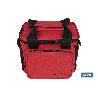 NEVERA TEXTIL PORTÁTIL MULTIBOLSILLOS COLOR ROJO 5 L