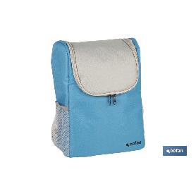 MOCHILA NEVERA COLOR AZUL / GRIS CLARO  10 L