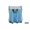 MOCHILA NEVERA COLOR AZUL / GRIS CLARO  10 L