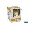 VELA AROMÁTICA DE CITRONELA EN VASO TRANSPARENTE 120 G   CAJA 6 UNID.