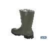 BOTA PVC VERDE MEDIA CAÑA TALLA 37