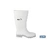 BOTA AGUA PVC BLANCA TALLA 38