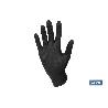 CAJA 100 UDS. GUANTES DE NITRILO NEGRO DIAMANTADO 8,5 G TALLA L