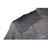 SUDADERA CUELLO CREMALLERA 280GMS/M GRIS-NEGRO T-XXXL