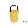 CONTENEDOR AMARILLO PARA PLASTICOS-LATAS, 25L.