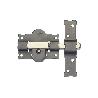 CERROJO BOTON/LLAVE PINTADO GRIS R/105-50MM IGUALADOS