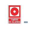 SEÑAL LUMINISCENTE 420X297MM. TIMBRE DE ALARMA