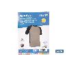 CAMISETA TRANSPIRABLE MODELO PILOTE BEIGE-NEGRA 160 G/M2 TALLA-XXXL
