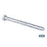DIN-933 C-8.8 M-6 X 100 Z   CAJA 100 UNID.