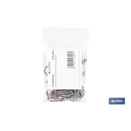 BLÍSTER DE 45 UDS. PUNTA CÓNICA DE ACERO COBRIZADO 2.0X30 MM VENTA UNITARIA