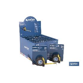 EXPOSITOR DE FLEXÓMETROS CON PROTECCIÓN DE GOMA 19 MM X 3 M 12 UDS.