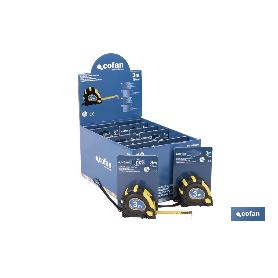 EXPOSITOR FLEXÓMETRO ESTÁNDAR 19 MM X 5 M 12 UDS.