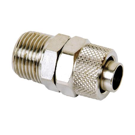 RECTO MACHO CONICO T4/2 - R1/8   CAJA 5 UNID.
