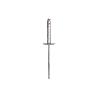 REMACHE ALUMINIO ALA ANCHA D-9,5  3,2 X 12 MM   CAJA 500 UNID.