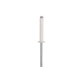 REMACHE ALUMINIO NORMAL BLANCO 4 X 8 MM   CAJA 1000 UNID.