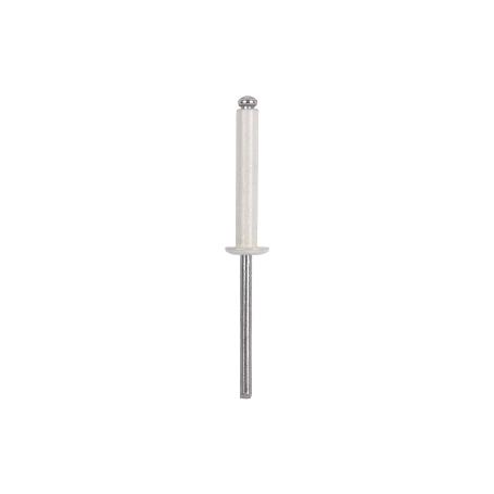 REMACHE ALUMINIO NORMAL BLANCO 4 X 8 MM   CAJA 1000 UNID.