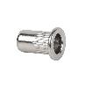 TUERCAS REMACHABLES RANURADAS ANCHAS INOX A-2 M10   CAJA 200 UNID.