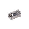 TUERCAS REMACHABLES RANURADAS CABEZA REDUCIDA INOX A-2 M4   CAJA 1000 UNID.