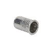 TUERCAS REMACHABLES RANURADAS CABEZA REDUCIDA INOX A-2 M4   CAJA 1000 UNID.