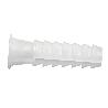 BL 10 UDS TACO PLÁSTICO BLANCO 8 MM   CAJA 10 UNID.