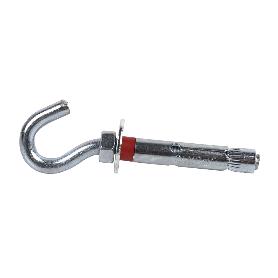 ANCLAJE METALICO C/GANCHO 8/10X60   CAJA 50 UNID.