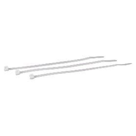 BRIDAS NYLON BLANCO 2,5 X 100 MM   CAJA 100 UNID.