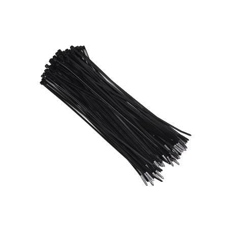 BRIDAS NYLON NEGRO 2,5 X 140 MM   CAJA 100 UNID.