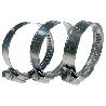 ABRAZADERA INOX A-2 BANDA 9MM  25-40   CAJA 100 UNID.