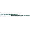 BOBINA CORDON TRENZADO POLI 5 MM 200 MTS BCO/ VDE